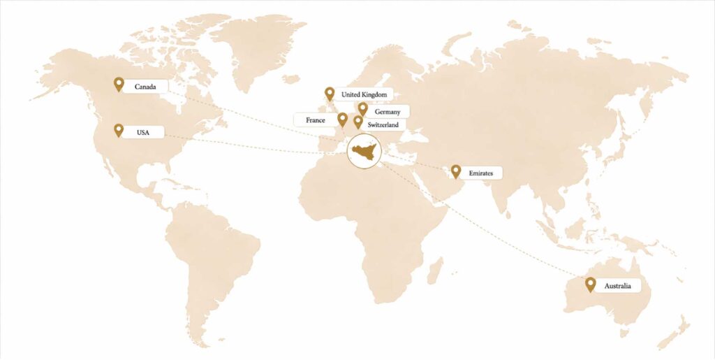 maps sicily eis in tour - event in sicily